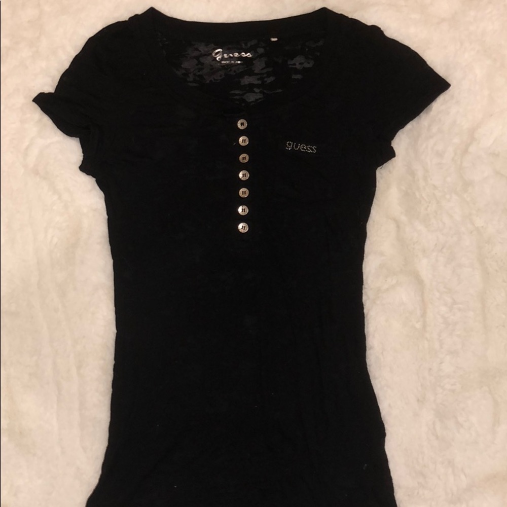 Semi see through tee